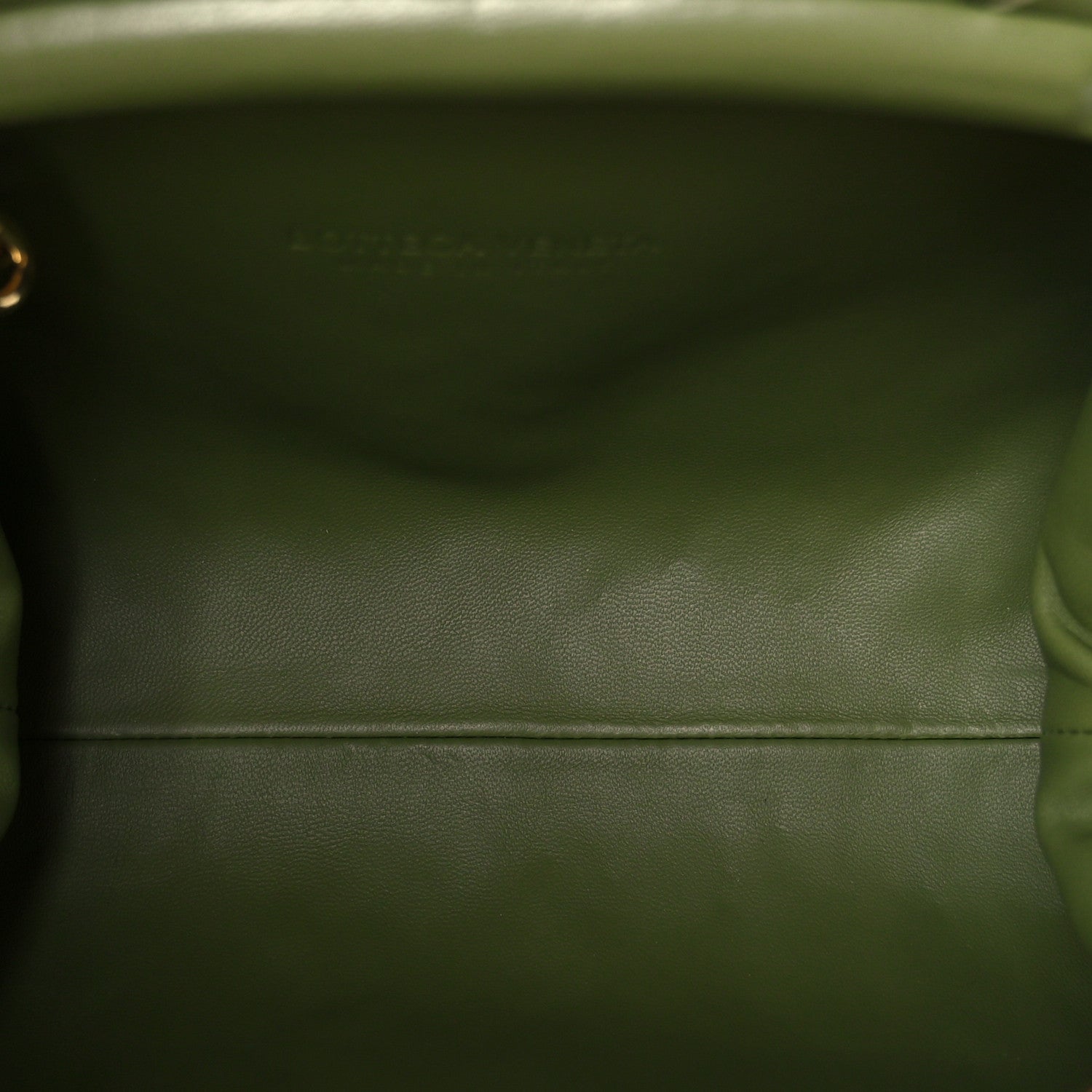 Bottega Veneta Nappa Intrecciato Small The Lauren 1980 Clutch With Chain Matcha 5 of 11