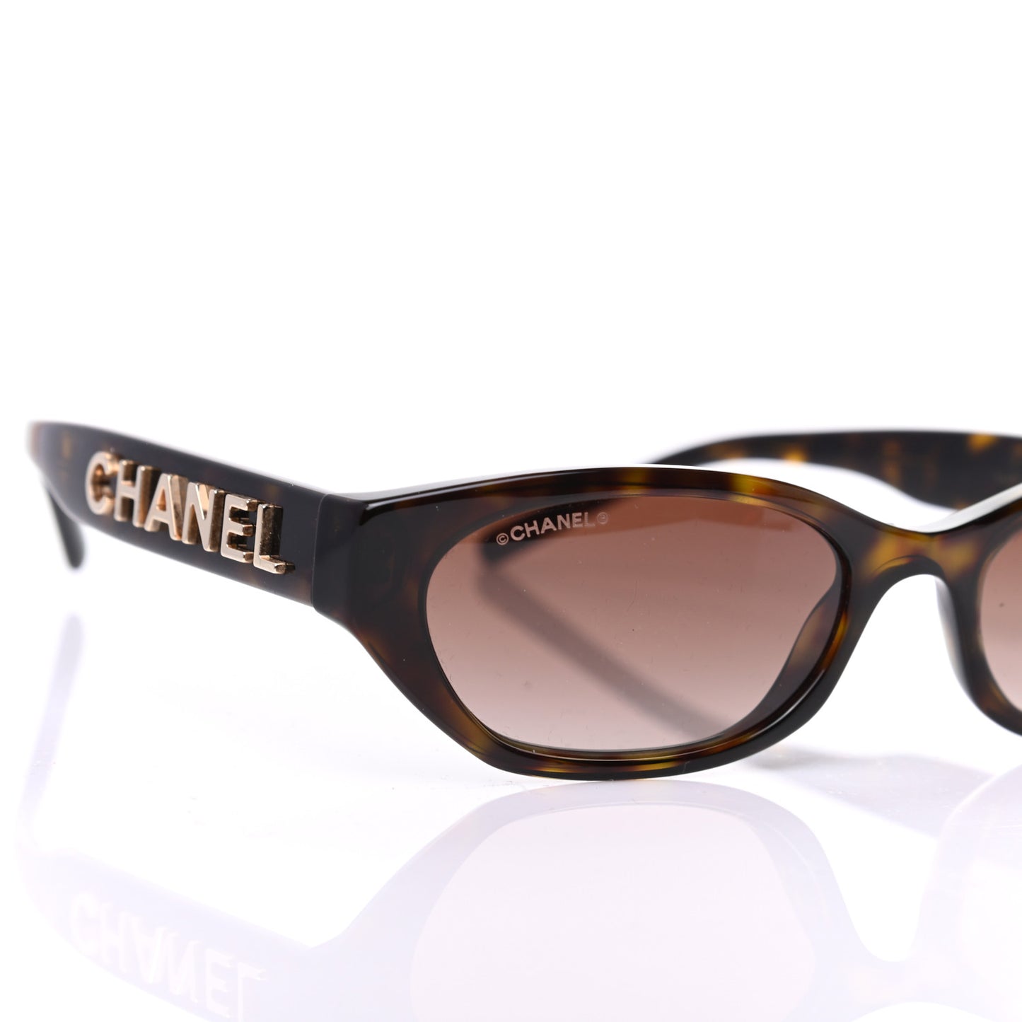 Rectangle Sunglasses 71280 Dark Tortoise Brown