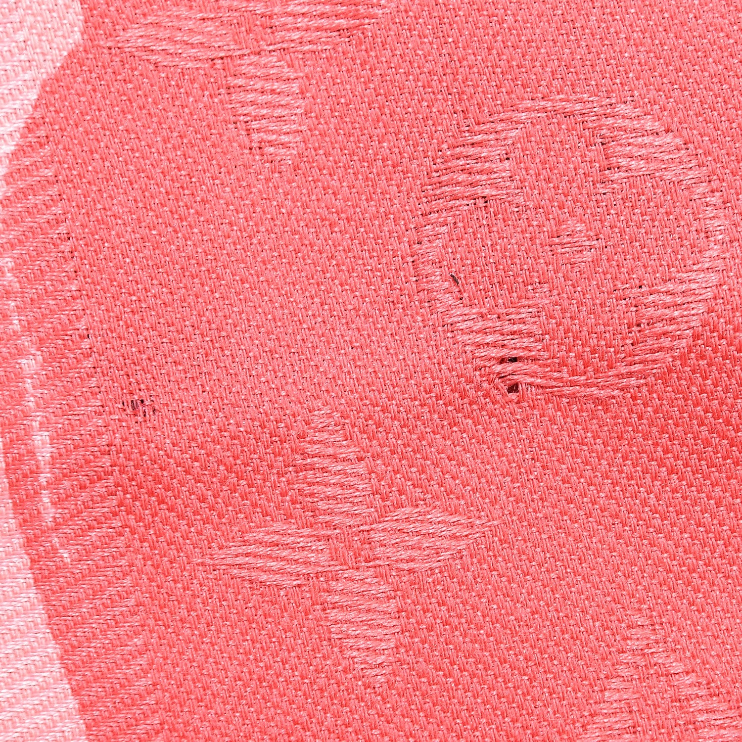 Louis Vuitton Silk Monogram Arty Shawl Pink 7 of 7