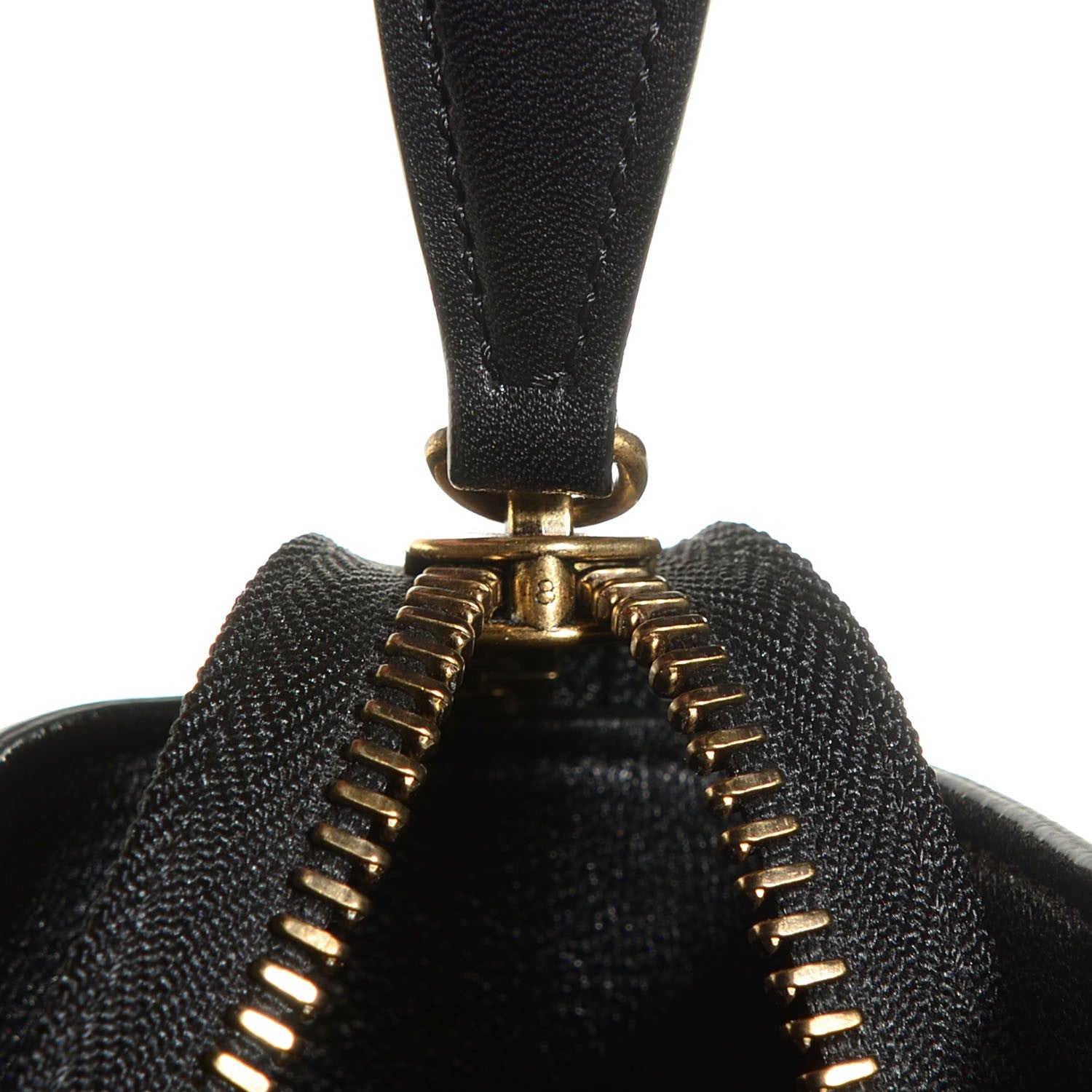 Celine Smooth Calfskin Shrunken Lambskin Mini Luggage Black White 21 of 25