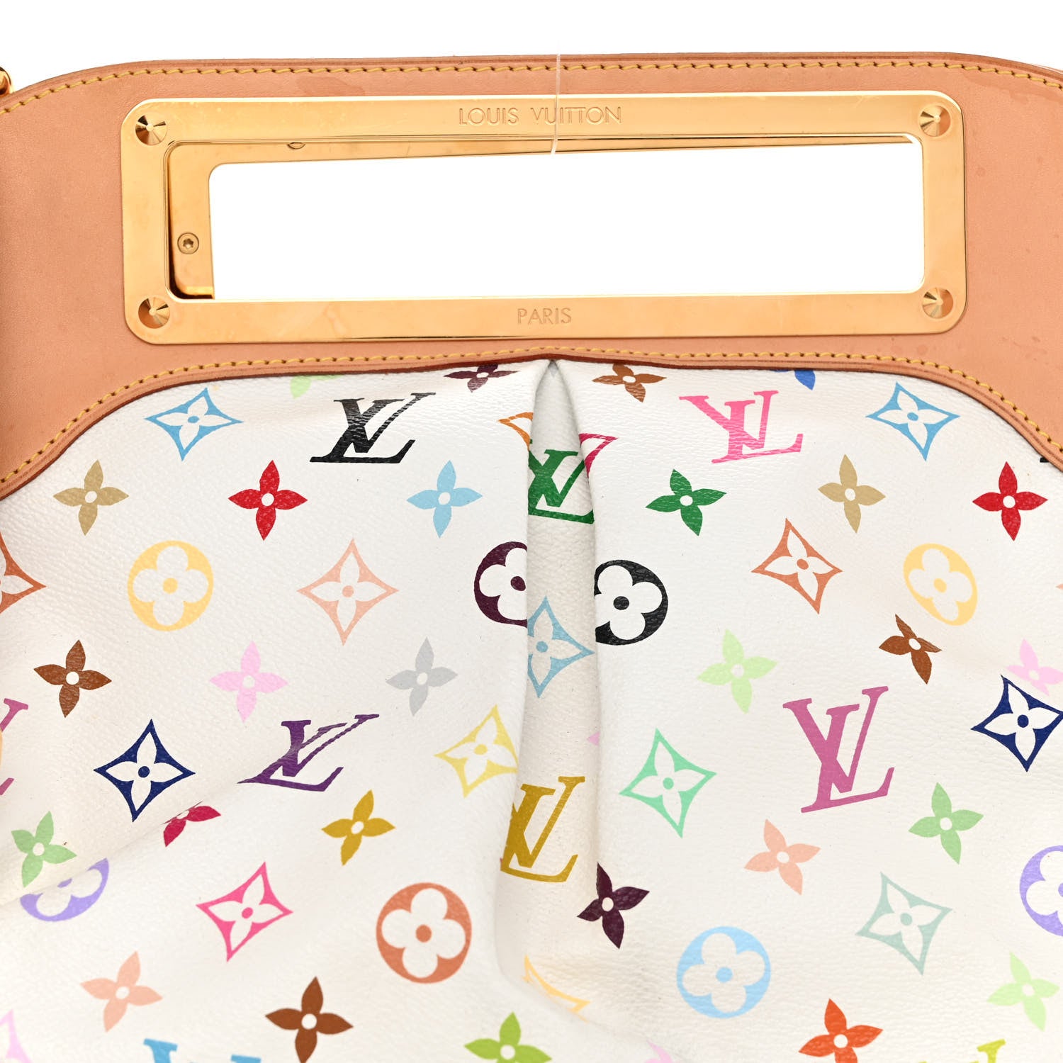 Louis Vuitton Monogram Multicolor Judy GM White 7 of 13