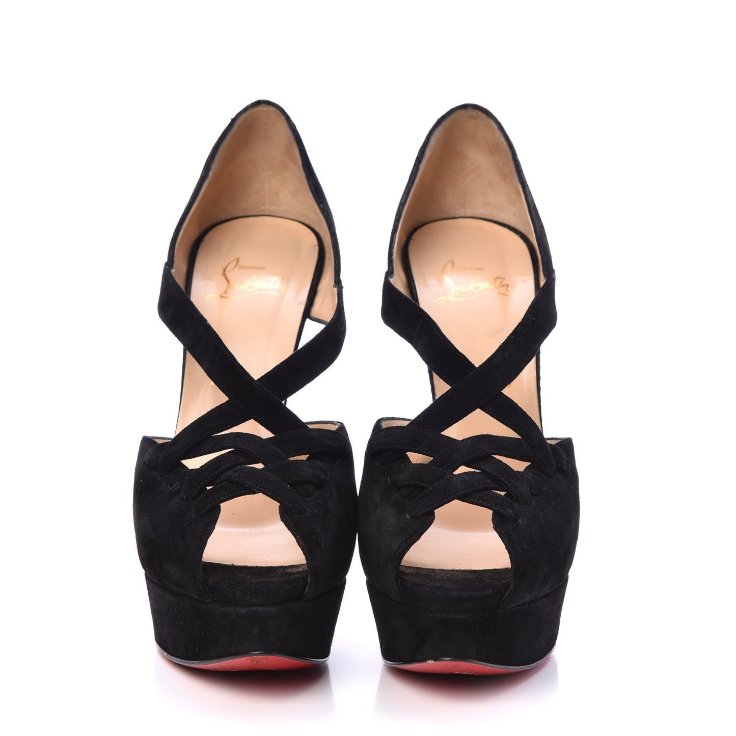 Suede Lady Corset 150 Pumps 39 Black