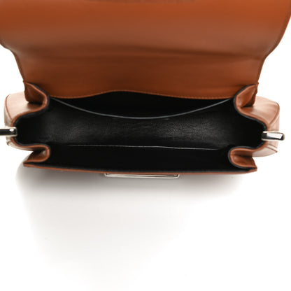 Prada City Calfskin Saffiano Sidonie Shoulder Bag Cognac 5 of 10