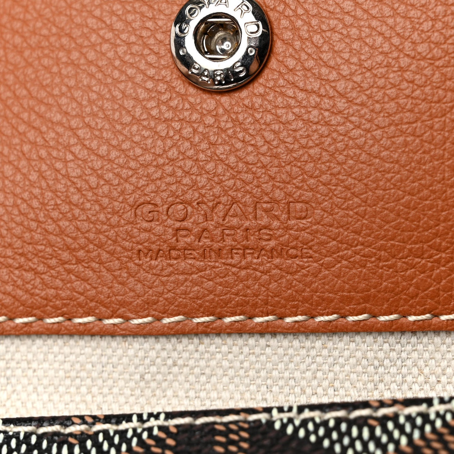 Goyardine Saint Louis GM Black Gold
