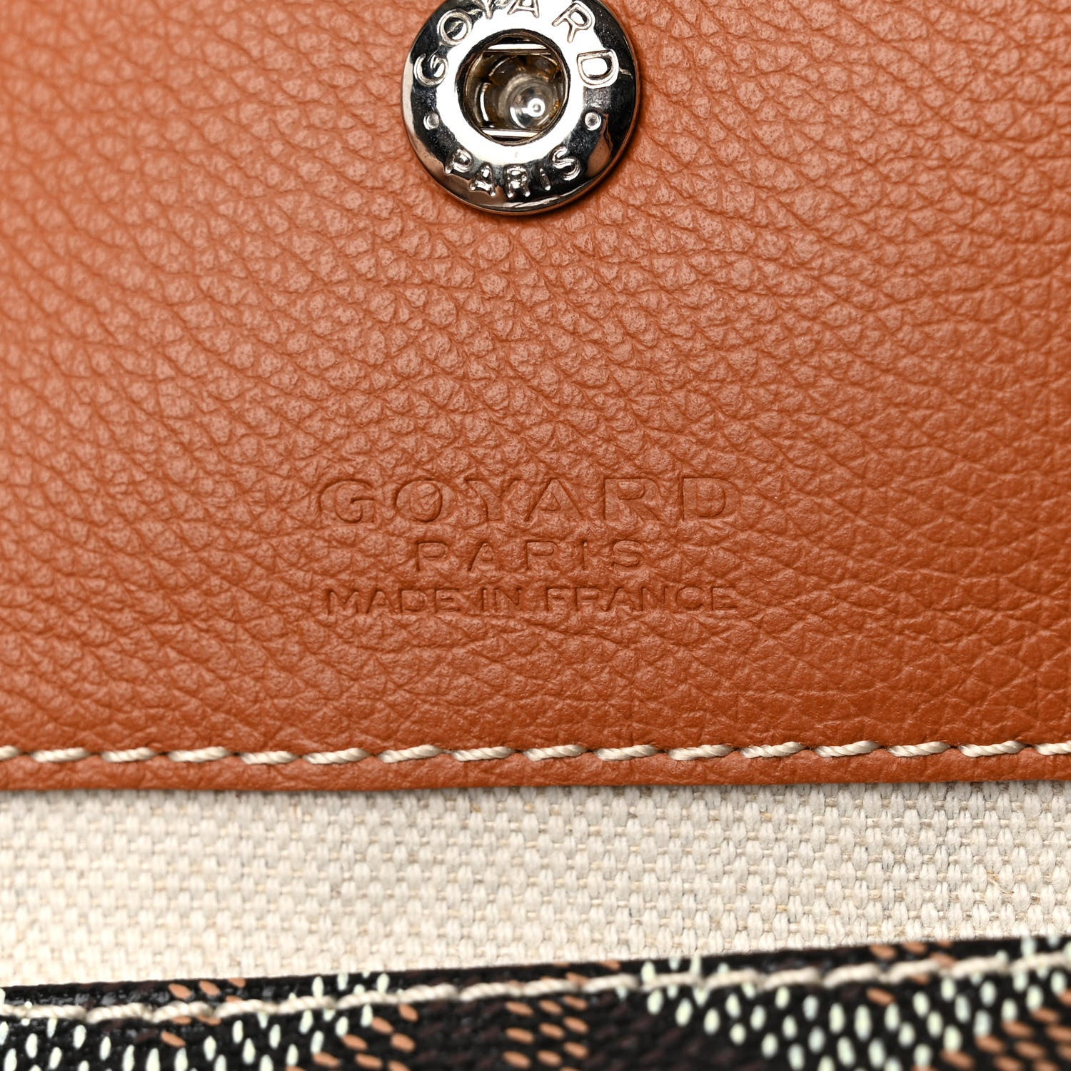 Goyard Goyardine Saint Louis GM Black Gold 7 of 11
