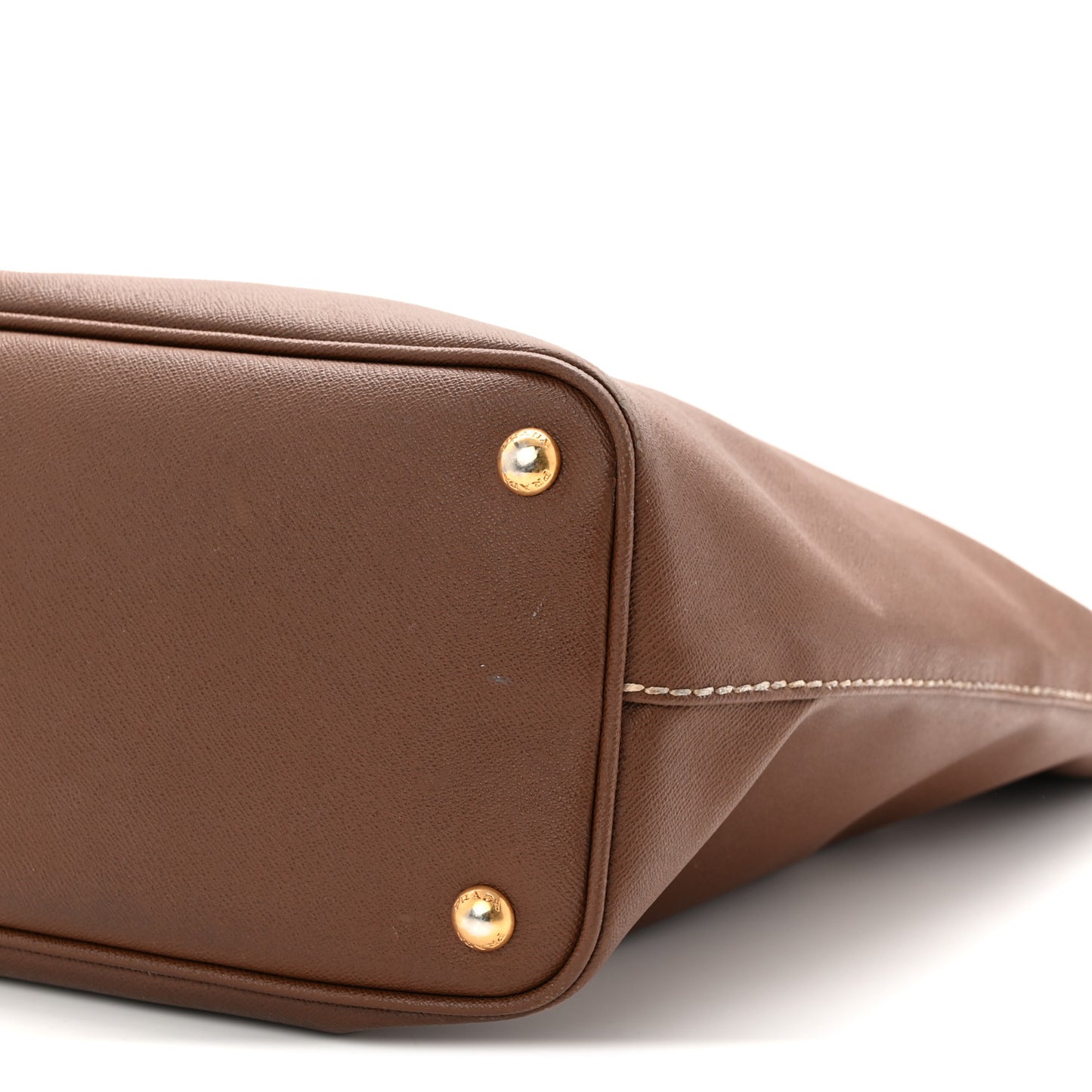 Saffiano Cuir Tote Cognac