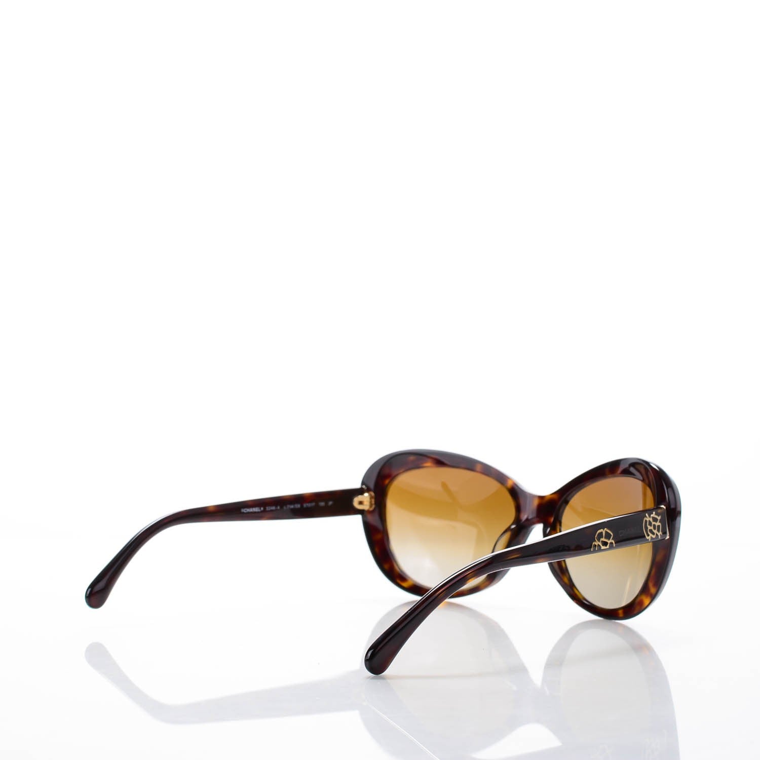 Chanel Camellia Sunglasses 5246-A Tortoise 5 of 6
