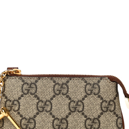 Gucci GG Supreme Monogram Key Case Brown 8 of 11