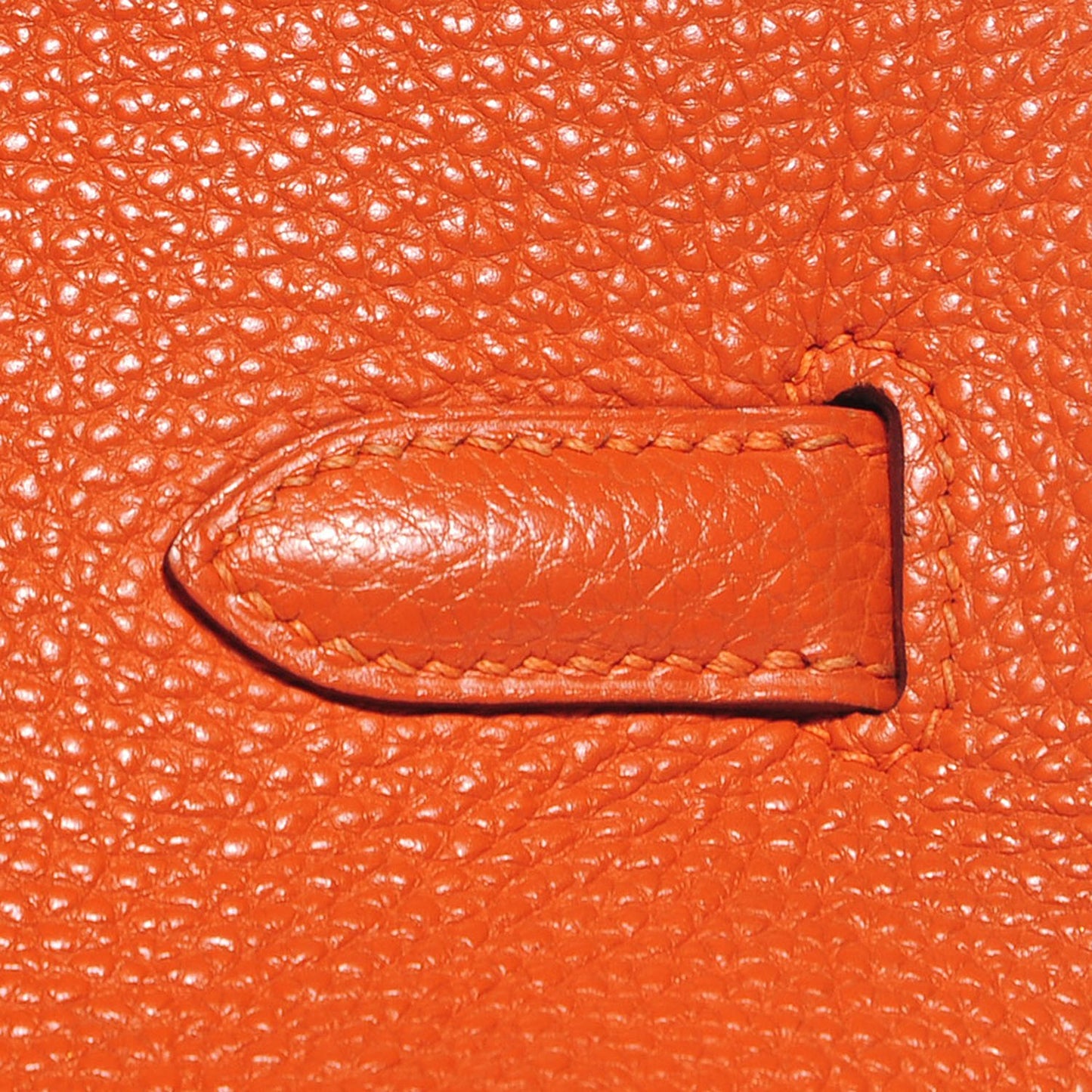 Togo Birkin 35 Orange