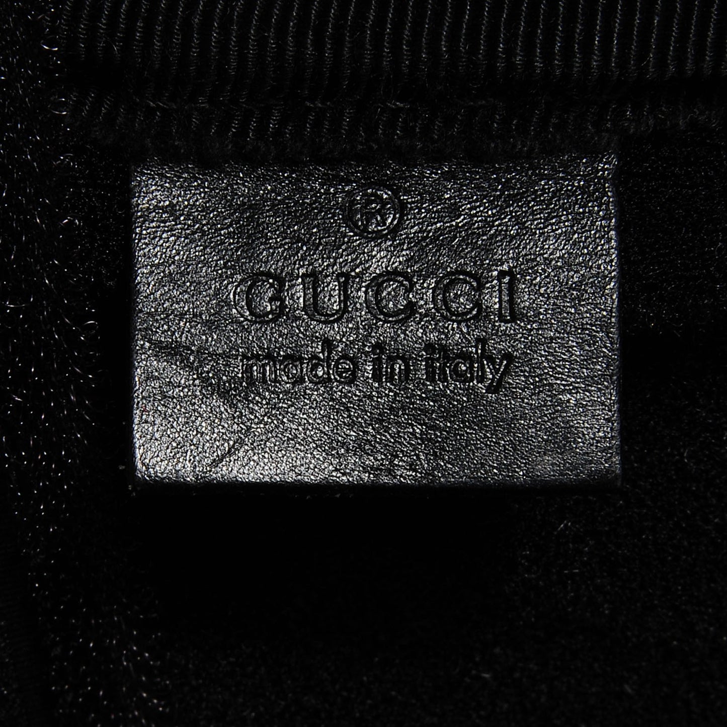 Guccissima Large Laptop Briefcase Black