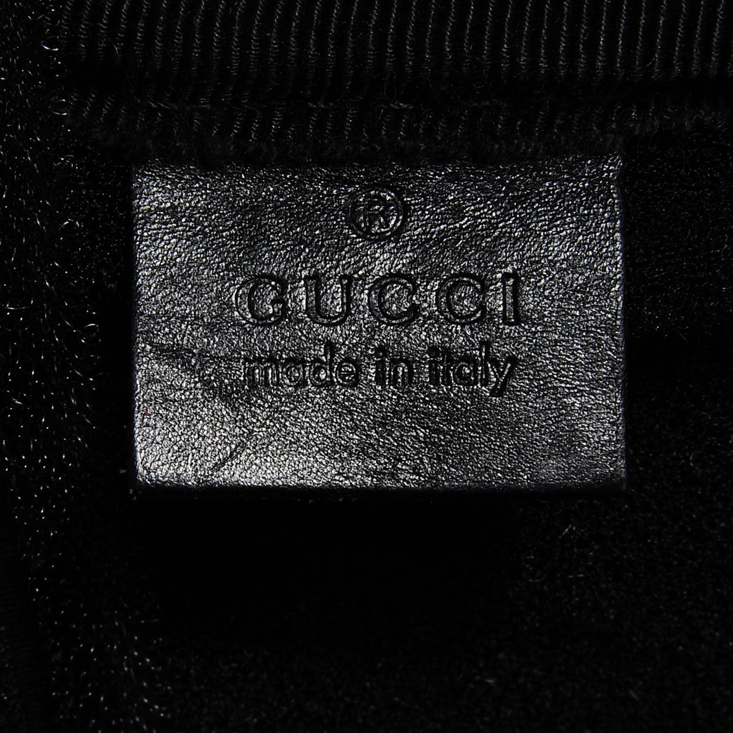 Gucci Guccissima Large Laptop Briefcase Black 6 of 7