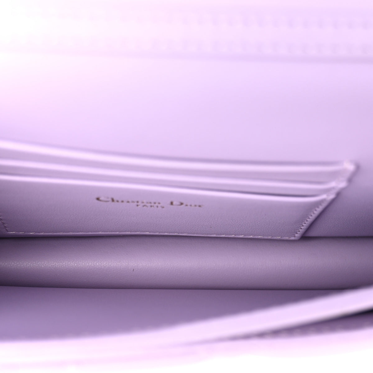 Lambskin Cannage Mini My Dior Bag Lilac