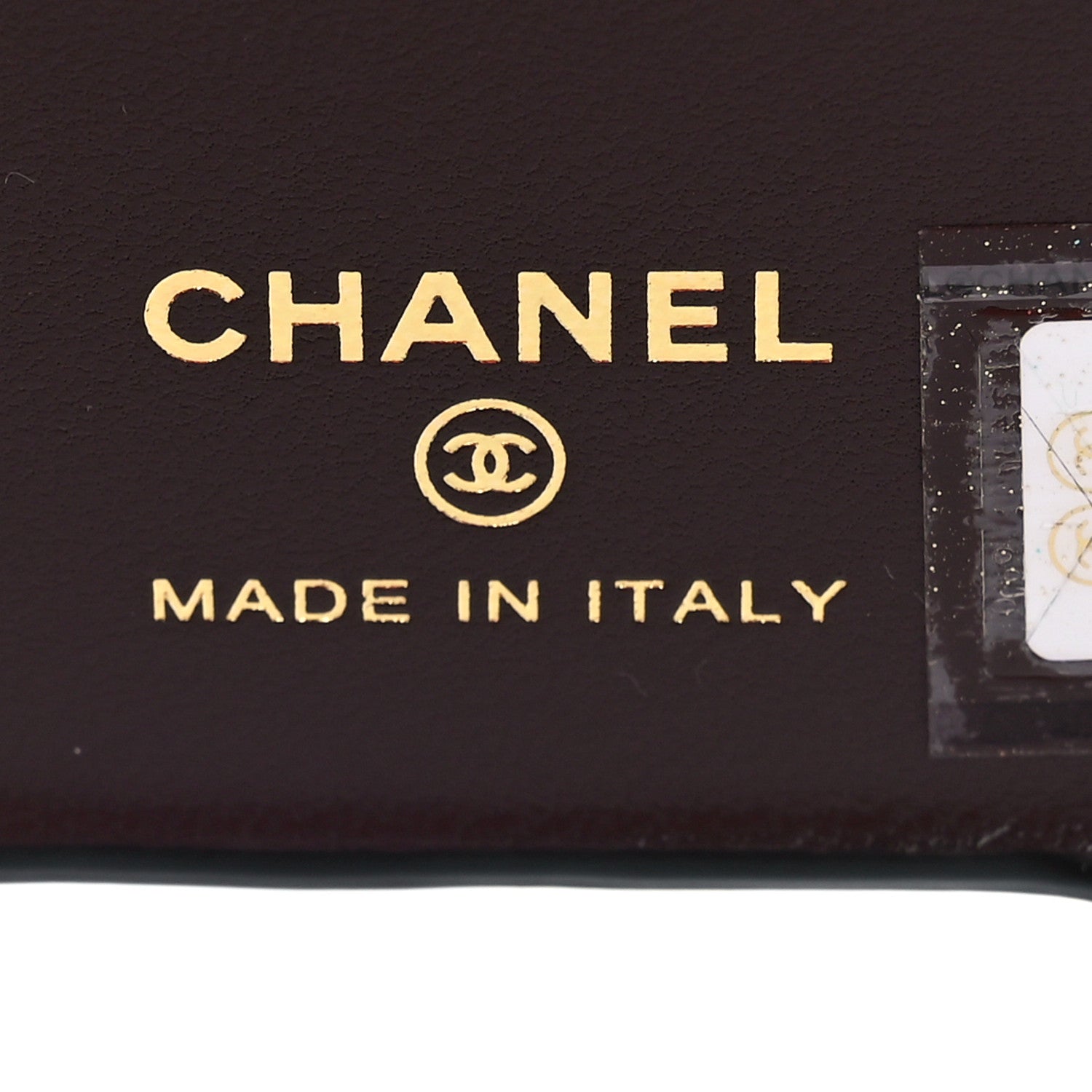 Chanel Lambskin Quilted Pearl Crush iPhone XII Pro Holder With Chain Black 4 of 6