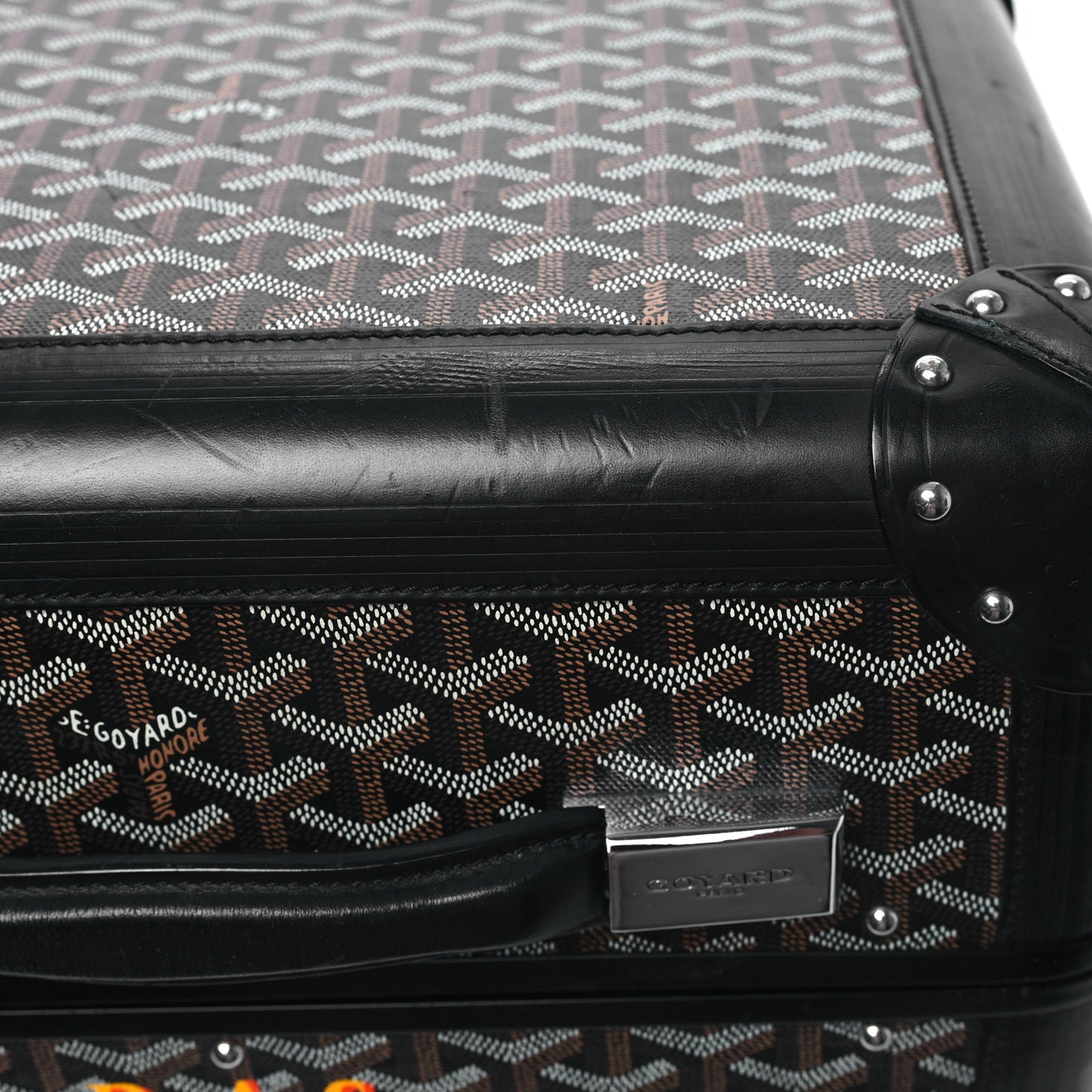 Goyardine Bourget PM Black