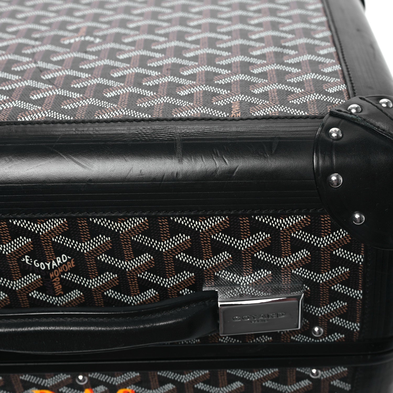 Goyard Goyardine Bourget PM Black 12 of 15