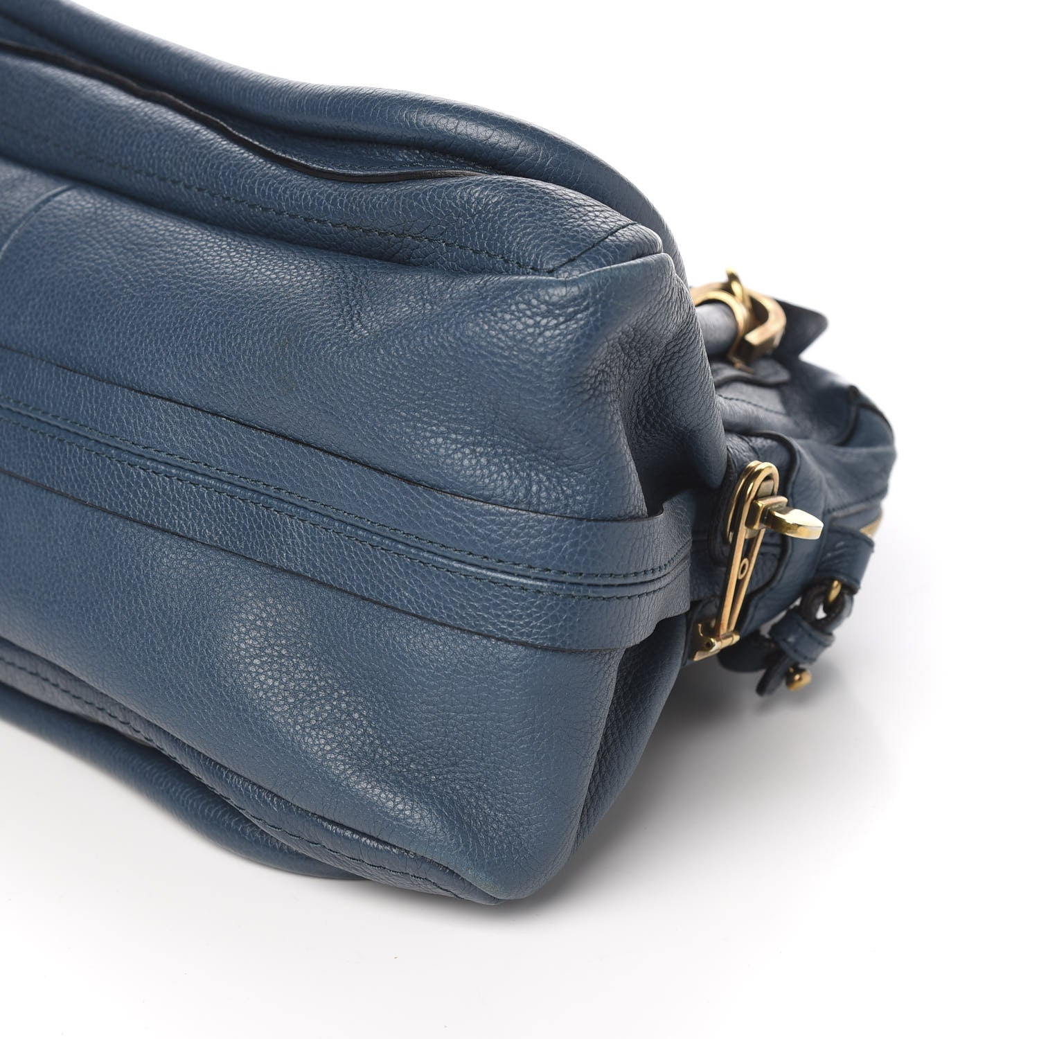 Chloe Calfskin Medium Paraty Peacock Blue 8 of 9