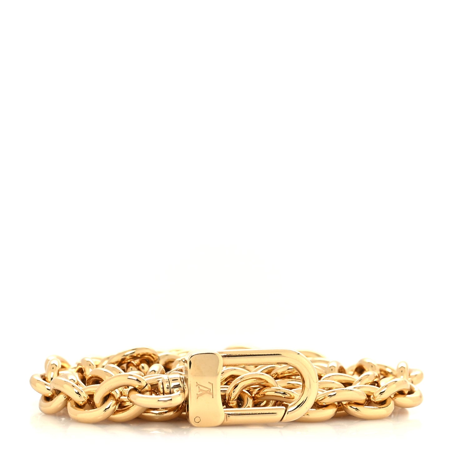 Short Chain Strap Gold
