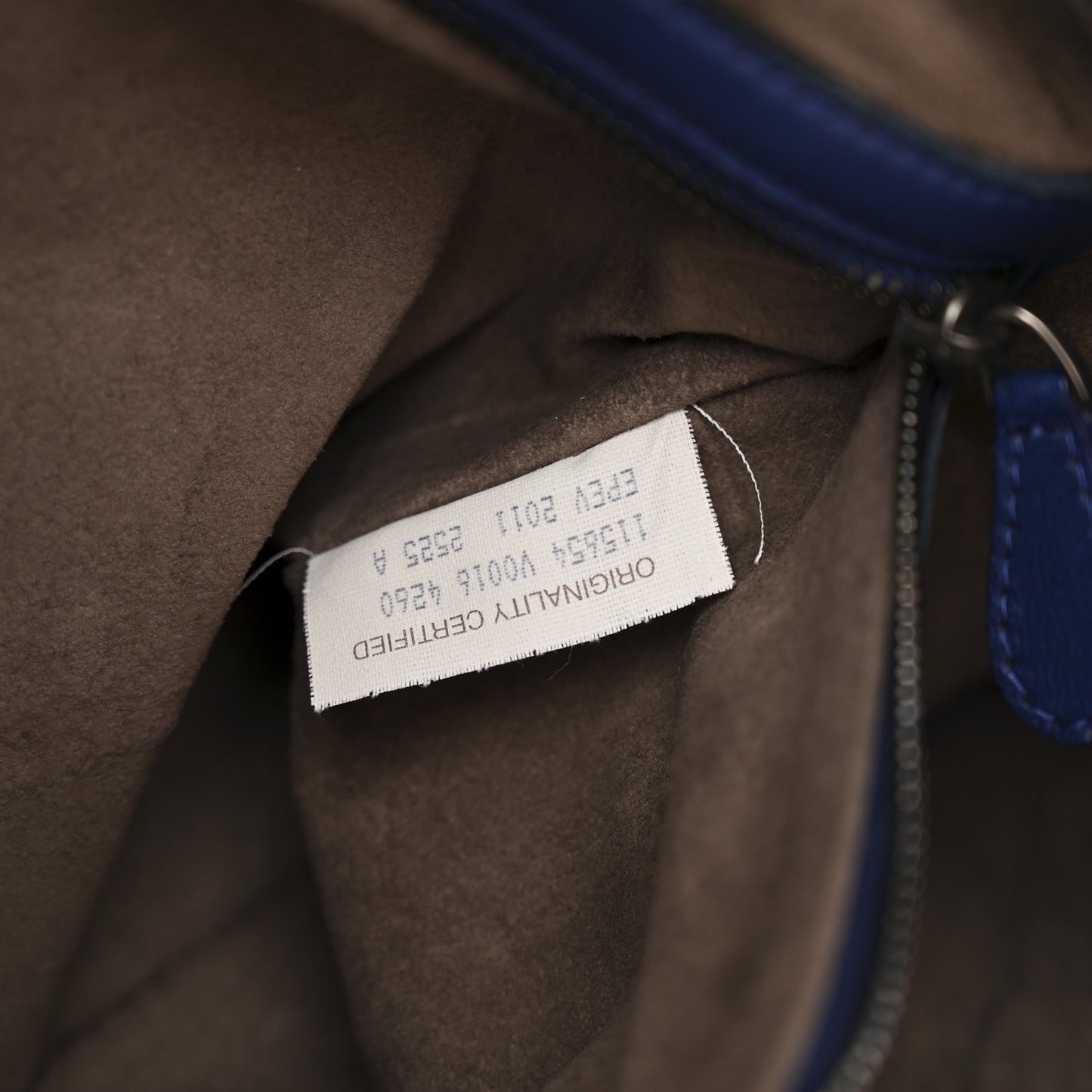 Nappa Intrecciato Large Veneta Hobo Baltic Blue