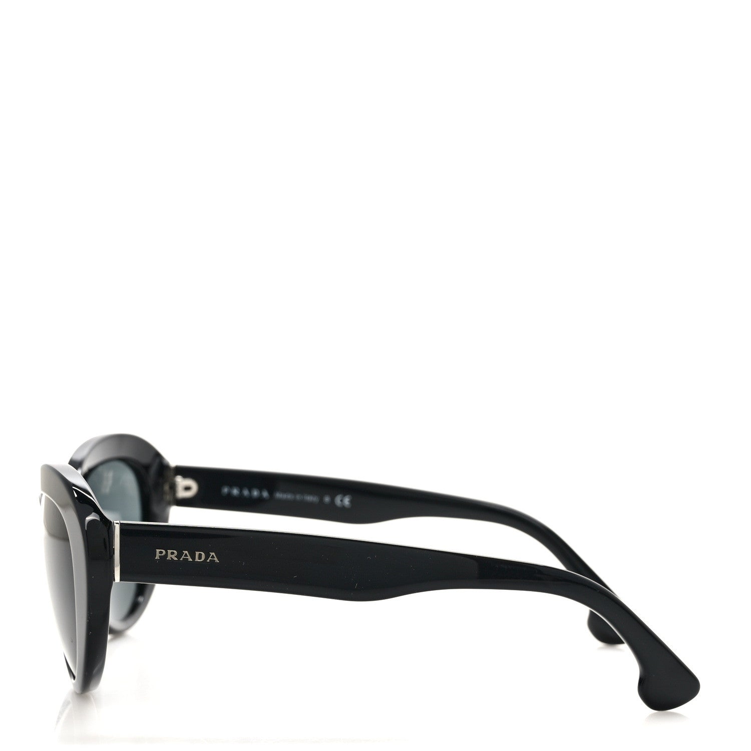 Prada Acetate Sunglasses SPR 15Q Black 3 of 7
