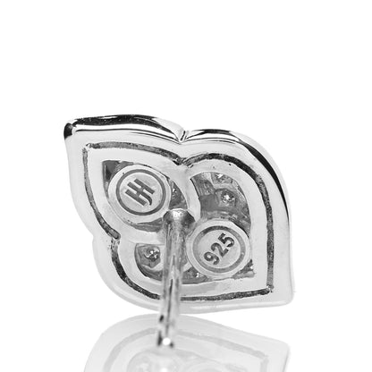 John Hardy Sterling Silver Diamond Legends Naga Pave Stud Earrings 4 of 4