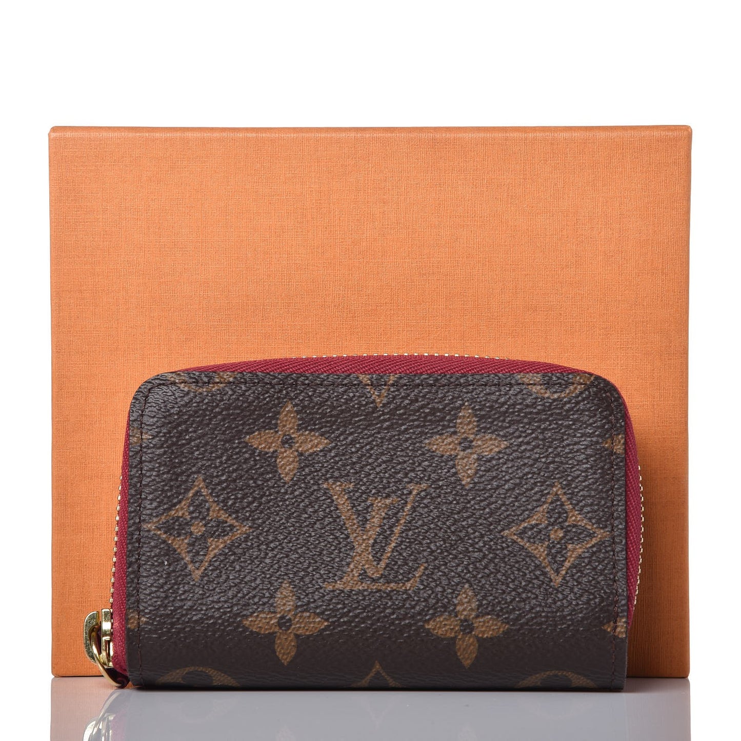Monogram Zippy Multicartes Fuchsia