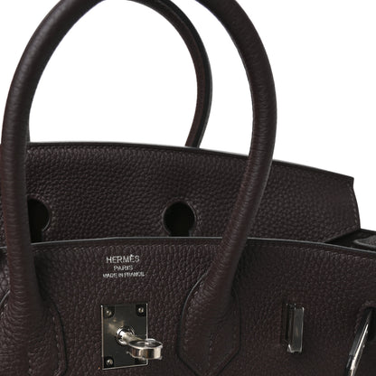 Hermes Togo Birkin 25 Chocolate 6 of 11