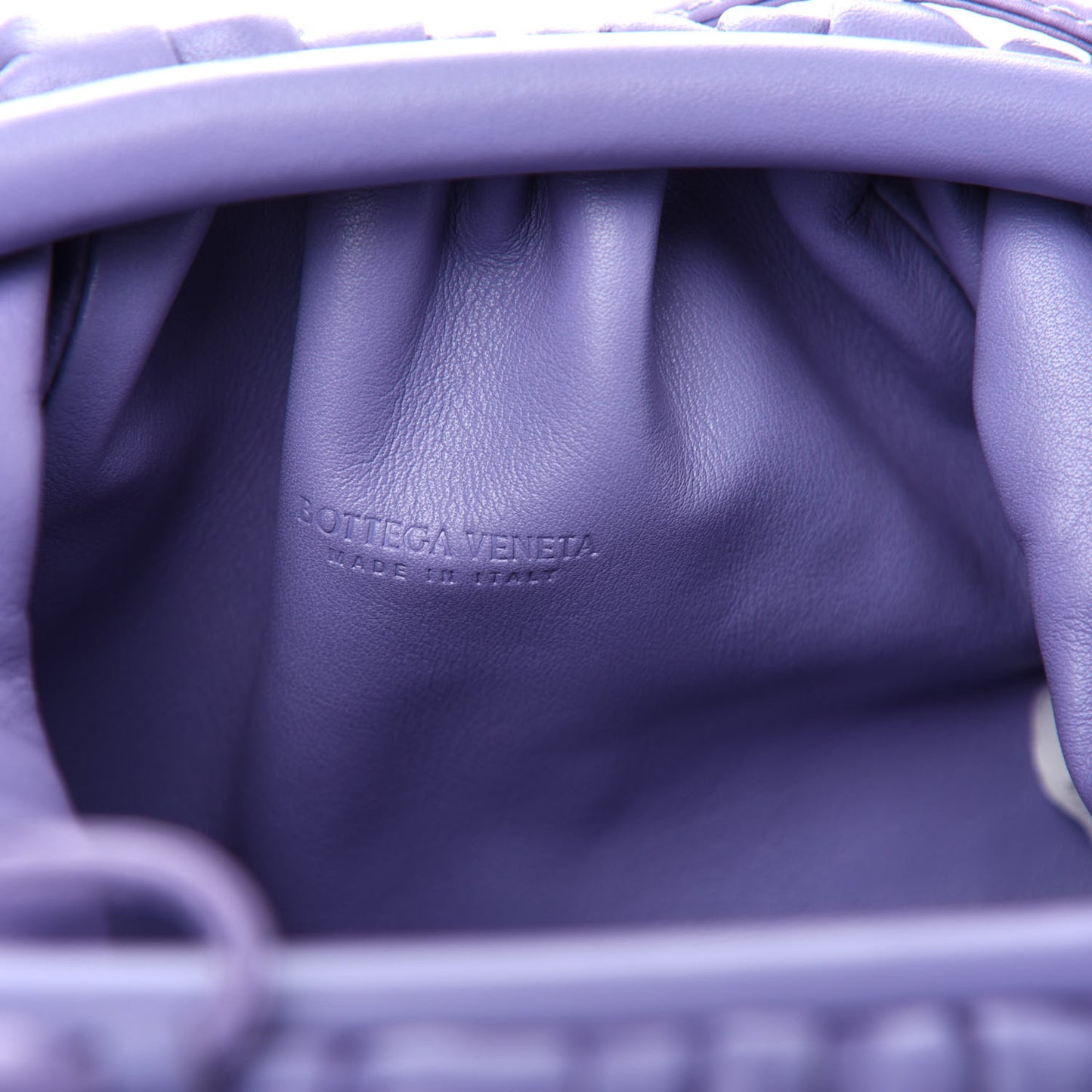 Butter Calfskin The Mini Pouch Lavender