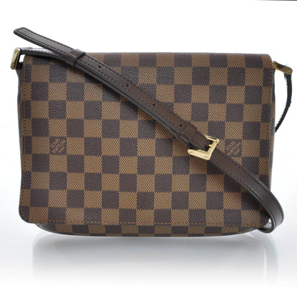 Louis Vuitton Damier Ebene Musette Tango 1 of 9