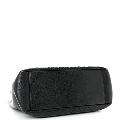 Chanel Caviar Quilted Grand Shopping Tote GST Black 4 of 10
