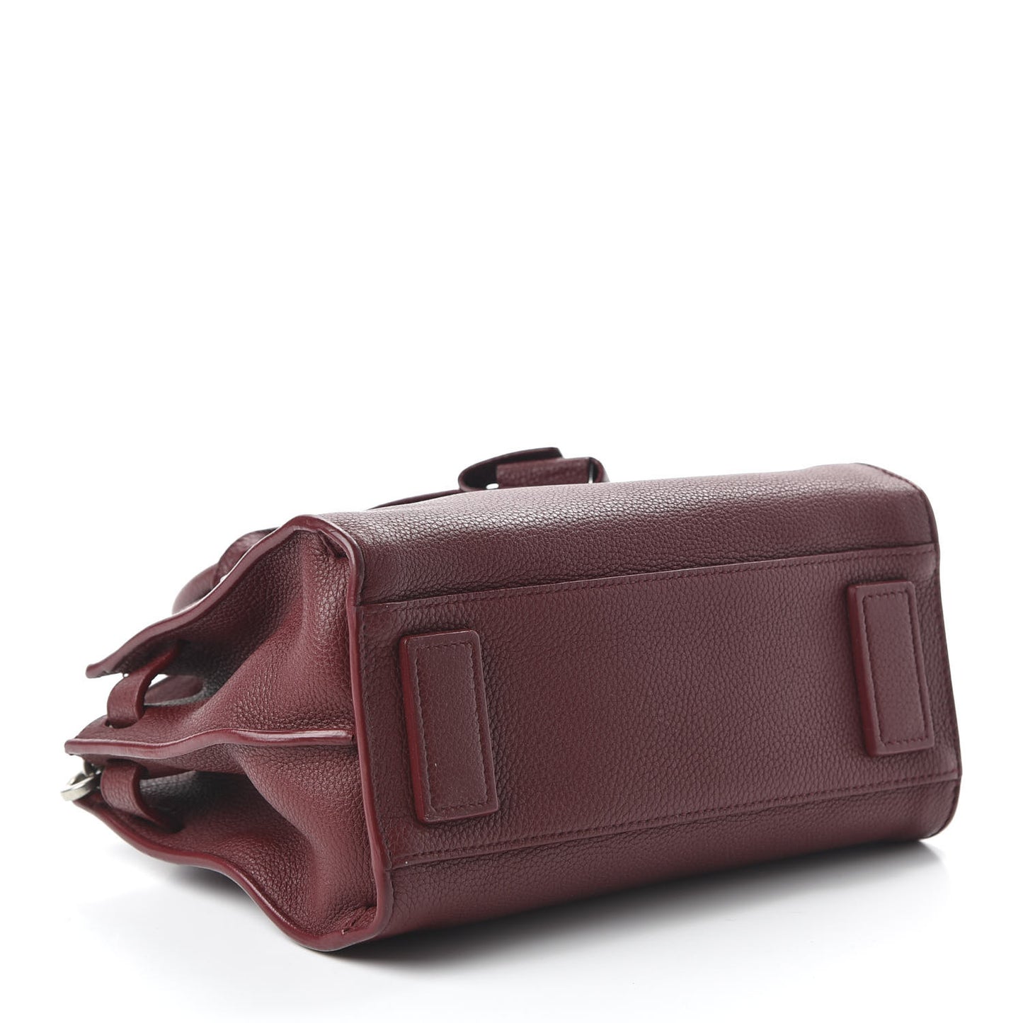 Grained Calfskin Nano Sac De Jour Souple Palissandre