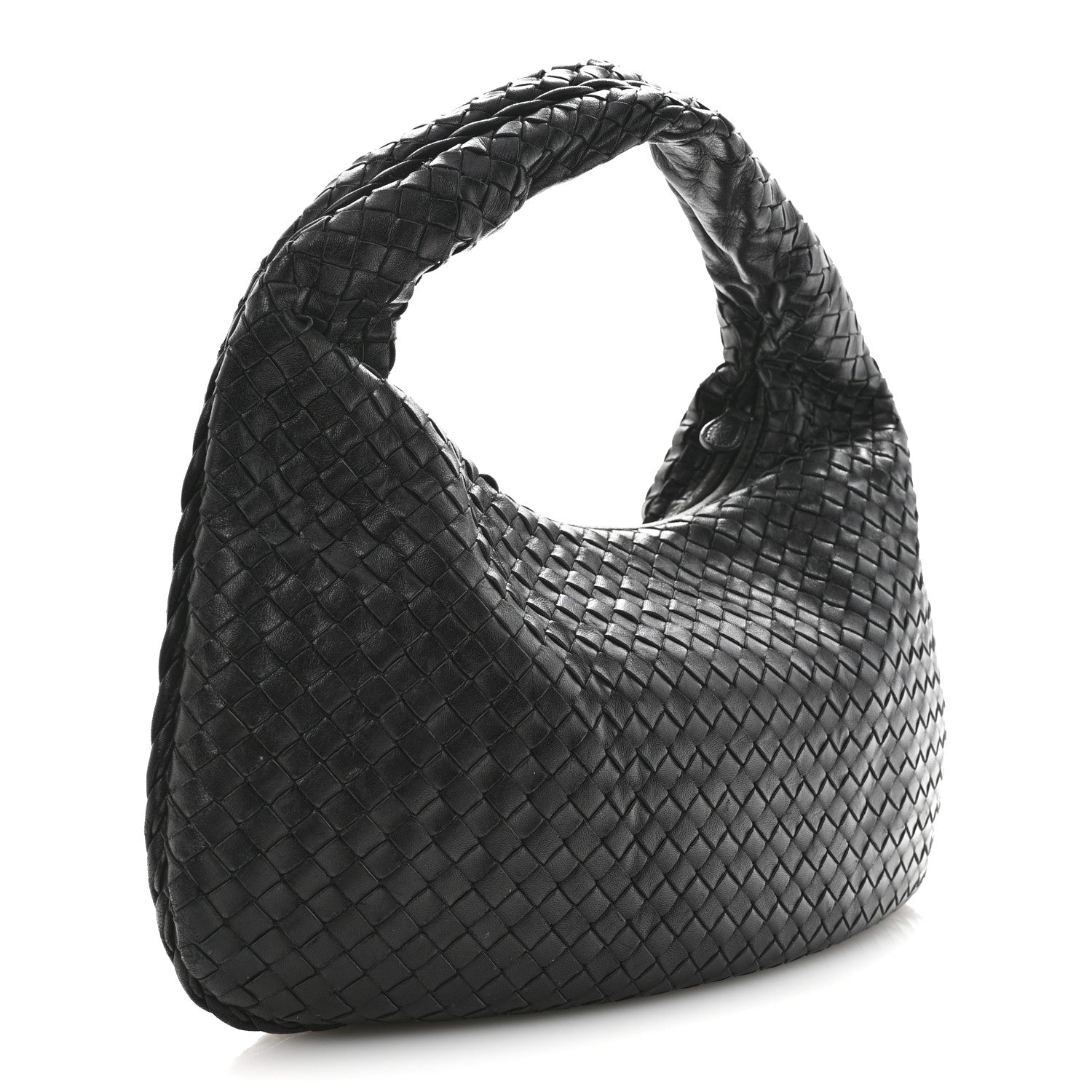 Bottega Veneta Nappa Intrecciato Medium Veneta Hobo Black 3 of 12