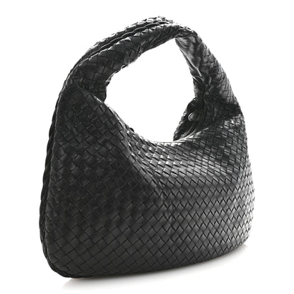 Bottega Veneta Nappa Intrecciato Medium Veneta Hobo Black 3 of 12