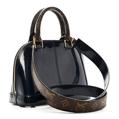 Louis Vuitton Patent Monogram Alma BB Marine 3 of 9