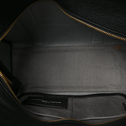 Marc Jacobs Grained Calfskin Medium The Tote Bag Black 5 of 9