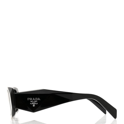Prada Acetate Symbole Sunglasses SPR 17W Black 3 of 8