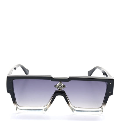 Louis Vuitton Acetate Swarovski Crystal Cyclone Sunglasses Z1736W Black 2 of 9