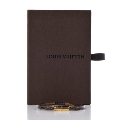 Louis Vuitton Damier Ebene Keep It Bracelet 17 6 of 6