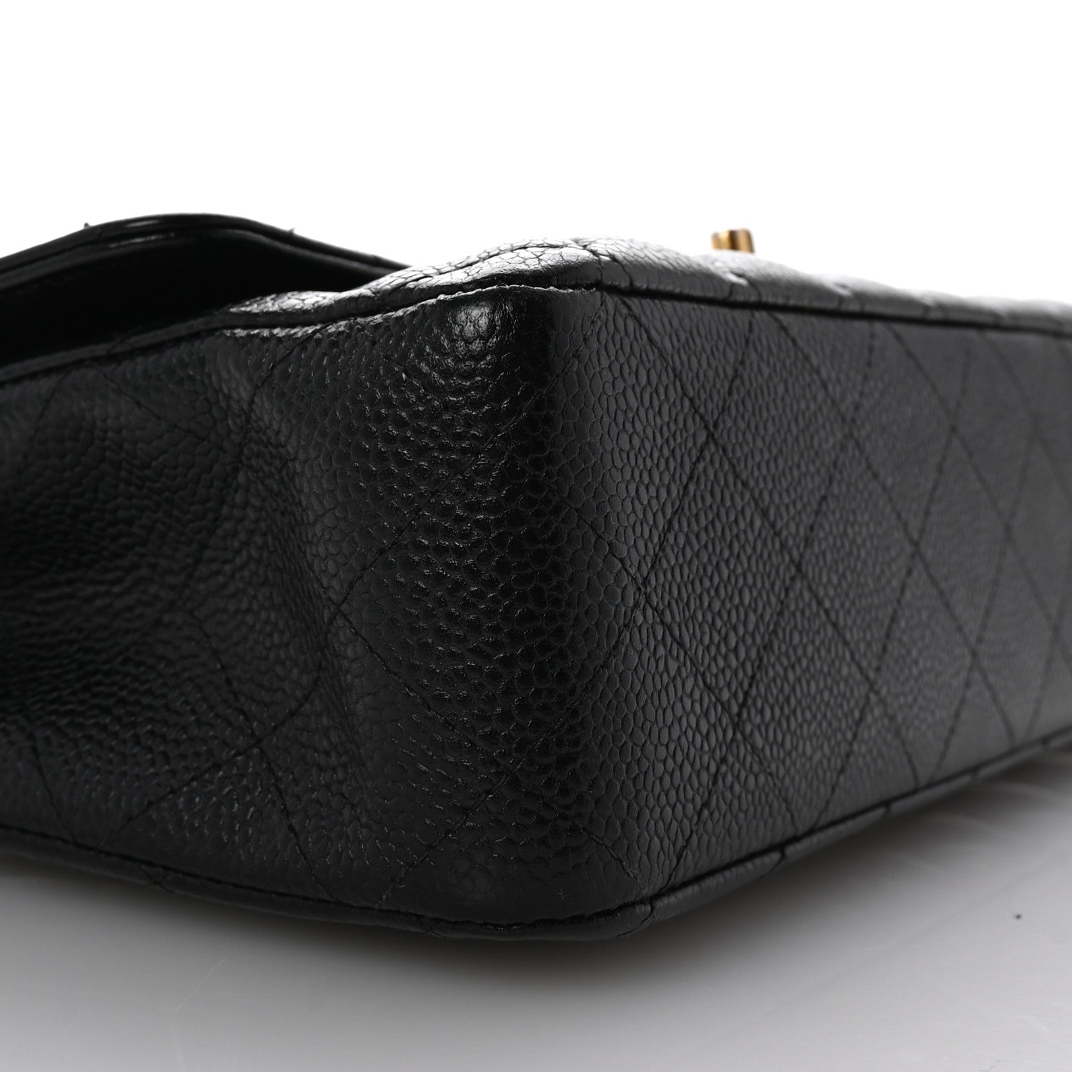 Chanel Caviar Quilted Medium Double Flap Black 9 of 10