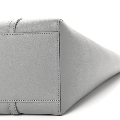 Balenciaga Smooth Calfskin Logo Double Sided Small Everyday Tote Balenciaga Grey Black 8 of 8