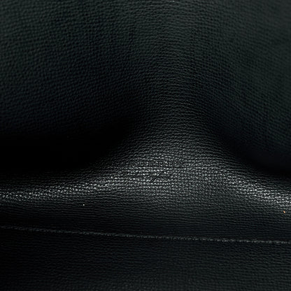 Burberry Grainy Calfskin Haymarket Check Medium Reversible Tote Black 10 of 18