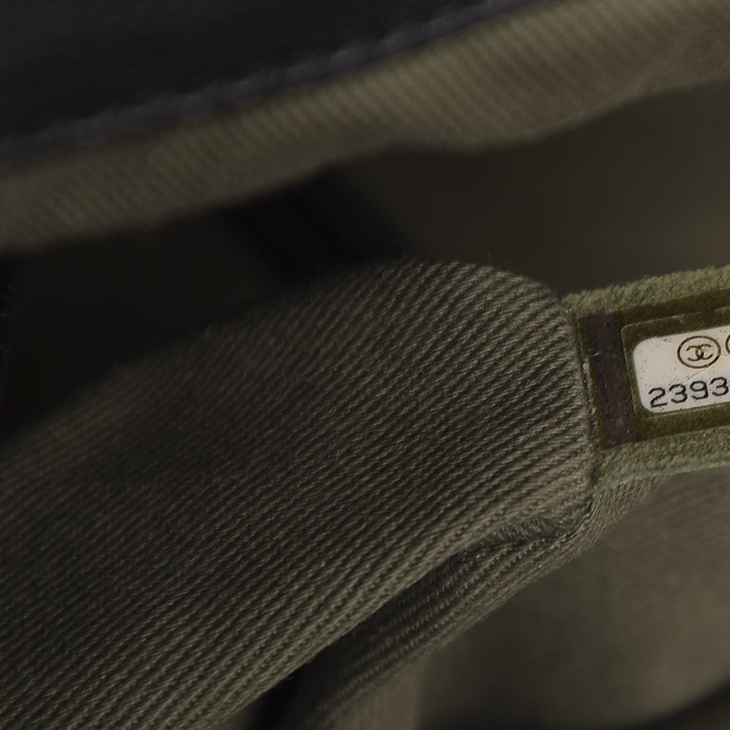 Grained Calfskin Stitched Pocket Backpack Black