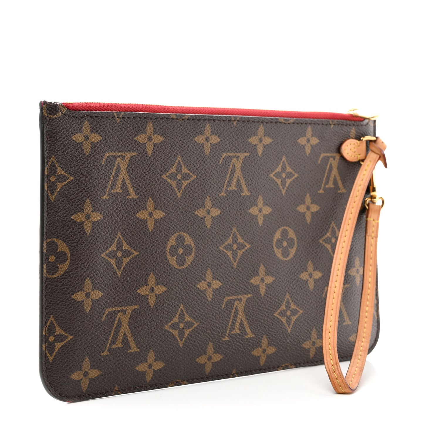 Monogram Neverfull MM GM Pochette Cherry