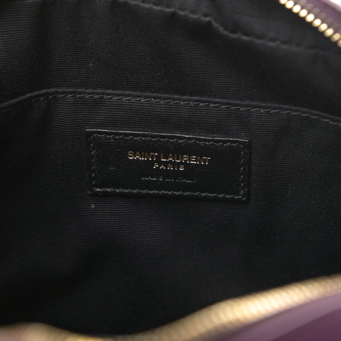 Calfskin Matelasse Monogram Lou Camera Bag Purple