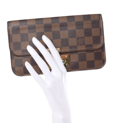 Louis Vuitton Damier Ebene Ascot Wallet 2 of 13