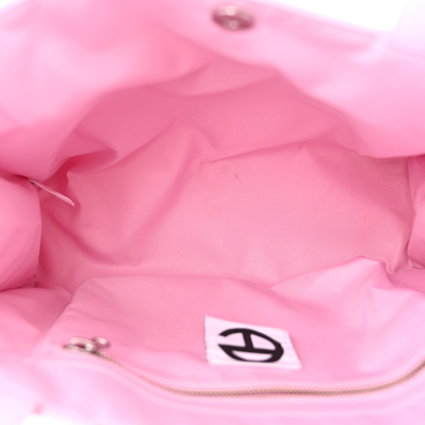 Vegan Leather Medium Shopping Bag Bubblegum