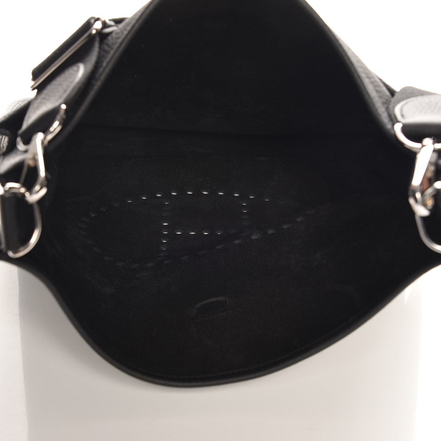 Hermes Taurillon Clemence Evelyne III GM Black 5 of 8