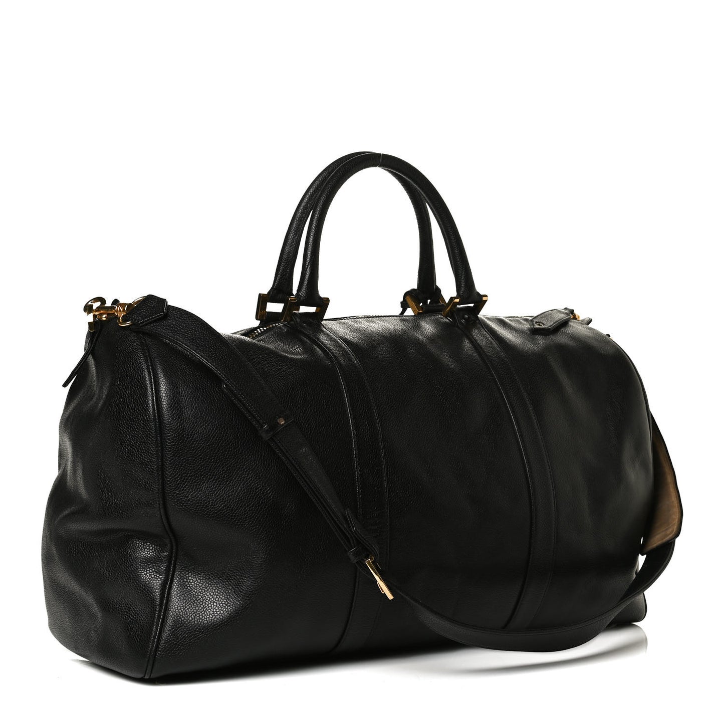 Caviar Timeless CC Duffel Bag Black