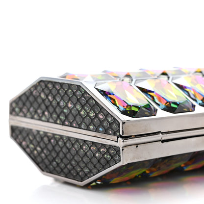 Judith Leiber Crystal Minaudiere Clutch Multicolor 8 of 14