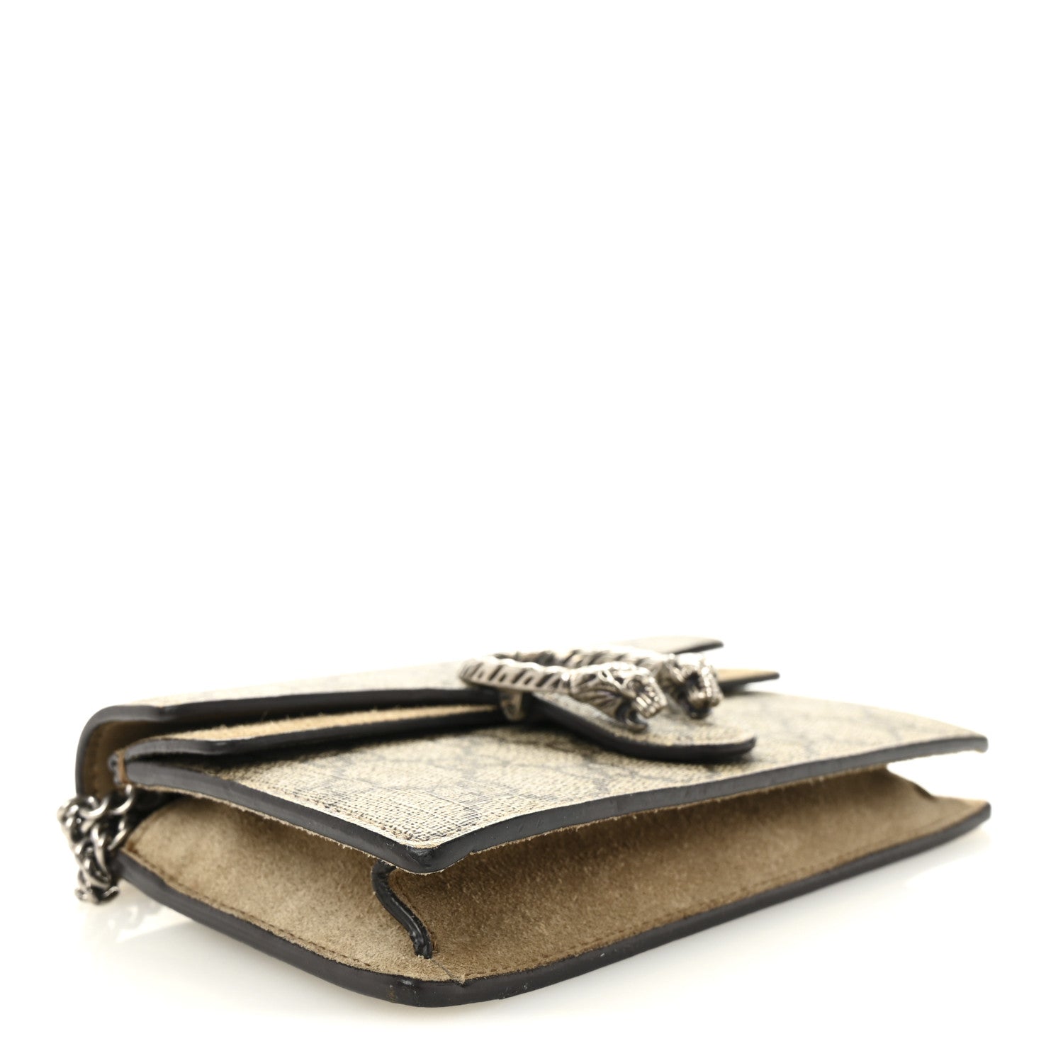 Gucci GG Supreme Monogram Super Mini Dionysus Shoulder Bag Taupe 4 of 9