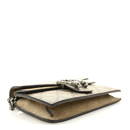 Gucci GG Supreme Monogram Super Mini Dionysus Shoulder Bag Taupe 4 of 9